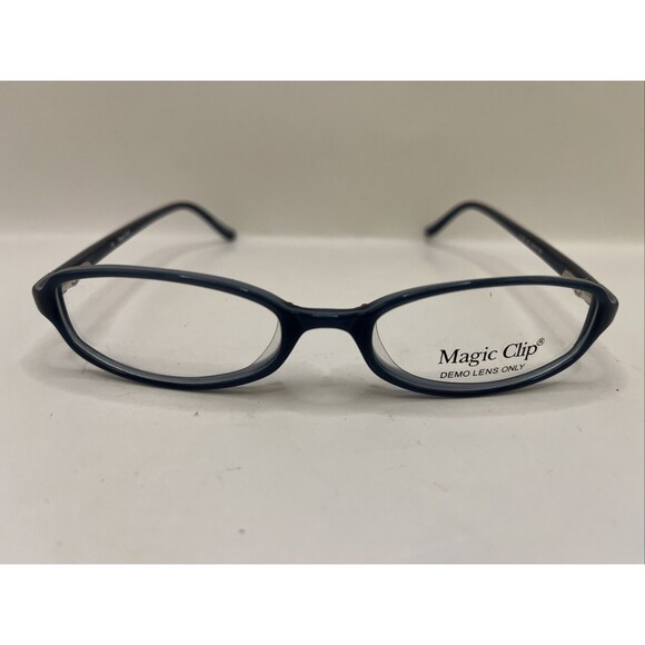 Magic Clip Eyeglasses M322 NV Designer Demo Lens Blue 50-17-135 - Picture 1 of 6